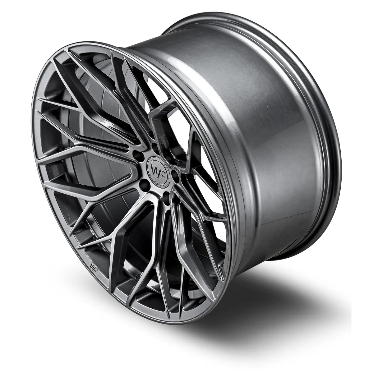 Легкосплавний диск 20" Wheelforce HE1-FF 20x9,5 ET16 5x120 Gloss Steel - фото My Tuning Lab