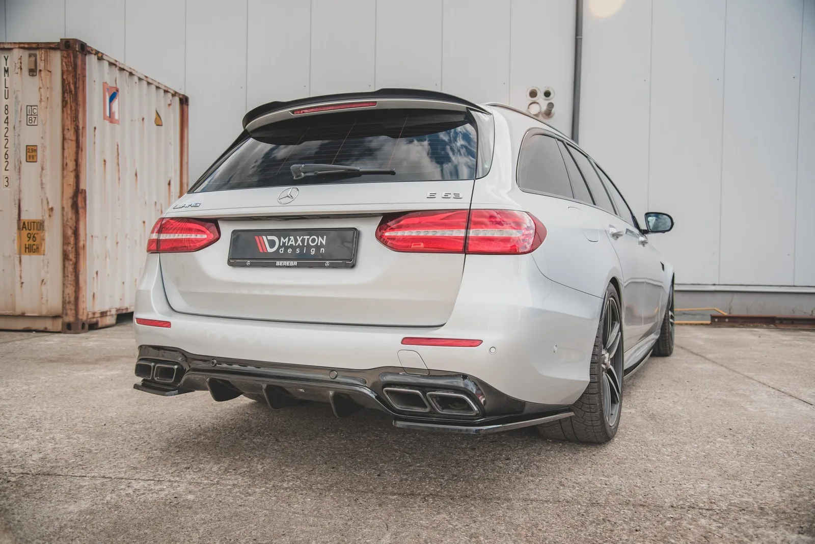 Задня накладка Maxton Mercedes-Benz E63 AMG Estate S213 - фото My Tuning Lab