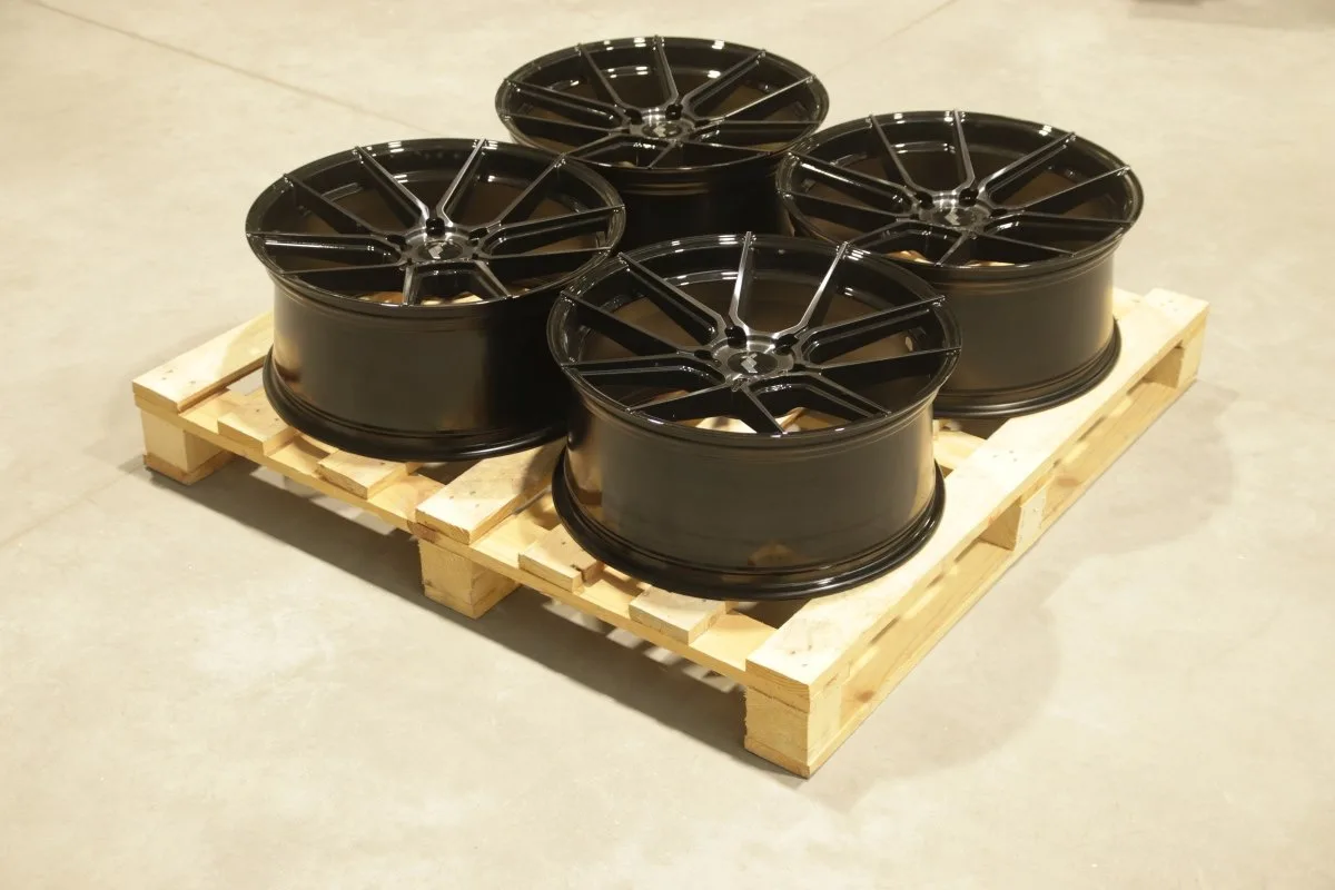 Комплект легкосплавних дисків 20" Japan Racing JR30 20x9 ET29 5x130 чорний Machined з Tinted лицьова частина - фото My Tuning Lab