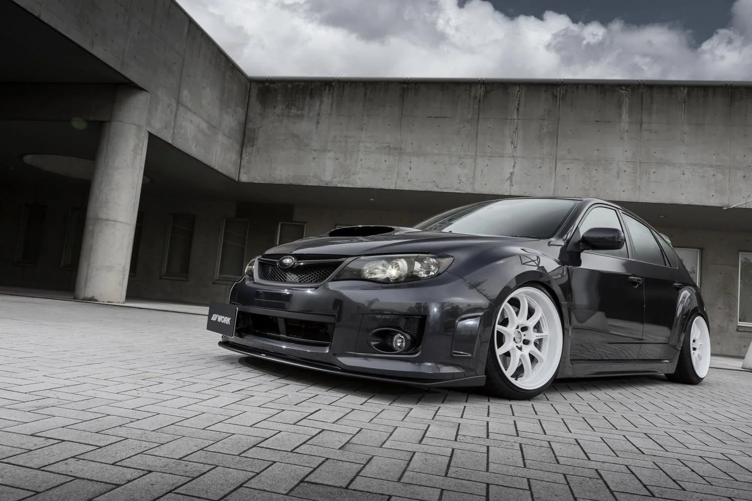 Легкосплавний диск 18" Work Wheels Work Emotion D9R 18x9,5 BLANK чорний (BLK) - фото My Tuning Lab