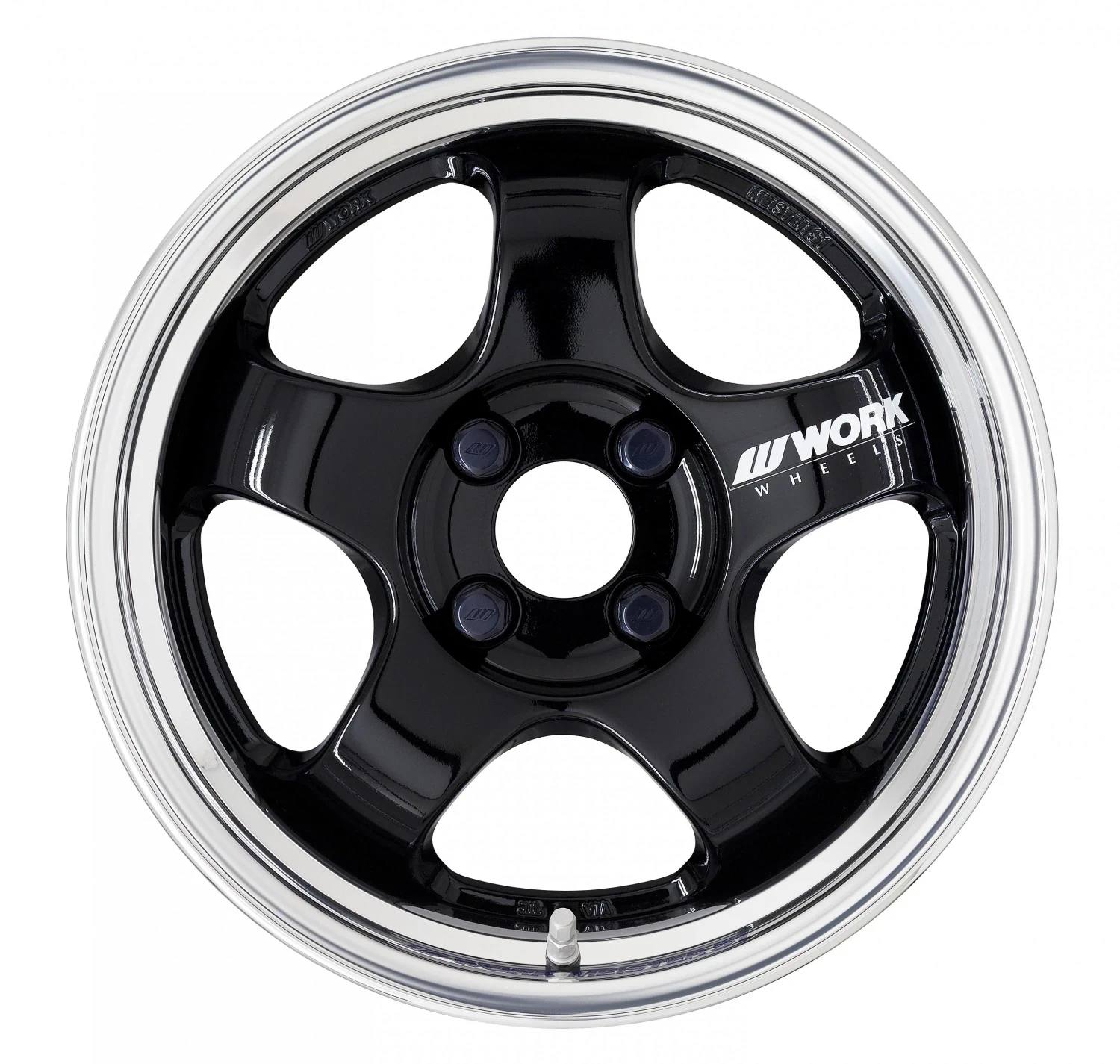 Легкосплавний диск 15" Work Wheels Meister S1-2P 15x9 BLANK чорний (BLK) - фото My Tuning Lab
