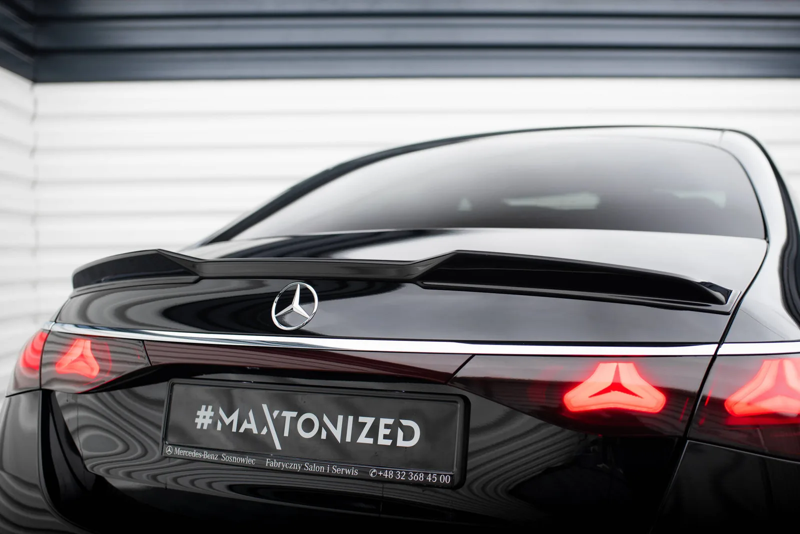 3D спойлер Maxton Mercedes-Benz E AMG-Line / E53 AMG Sedan W214 - фото My Tuning Lab