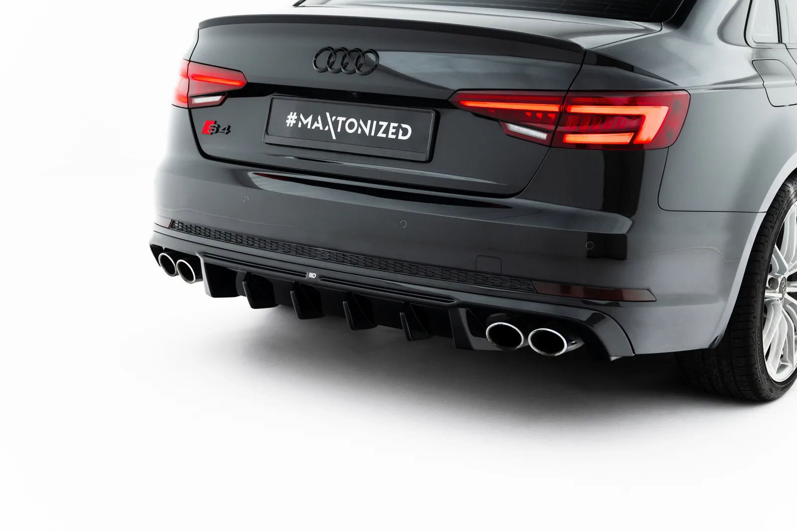 Задня накладка Maxton Audi S4 Sedan / Avant B9 - фото My Tuning Lab