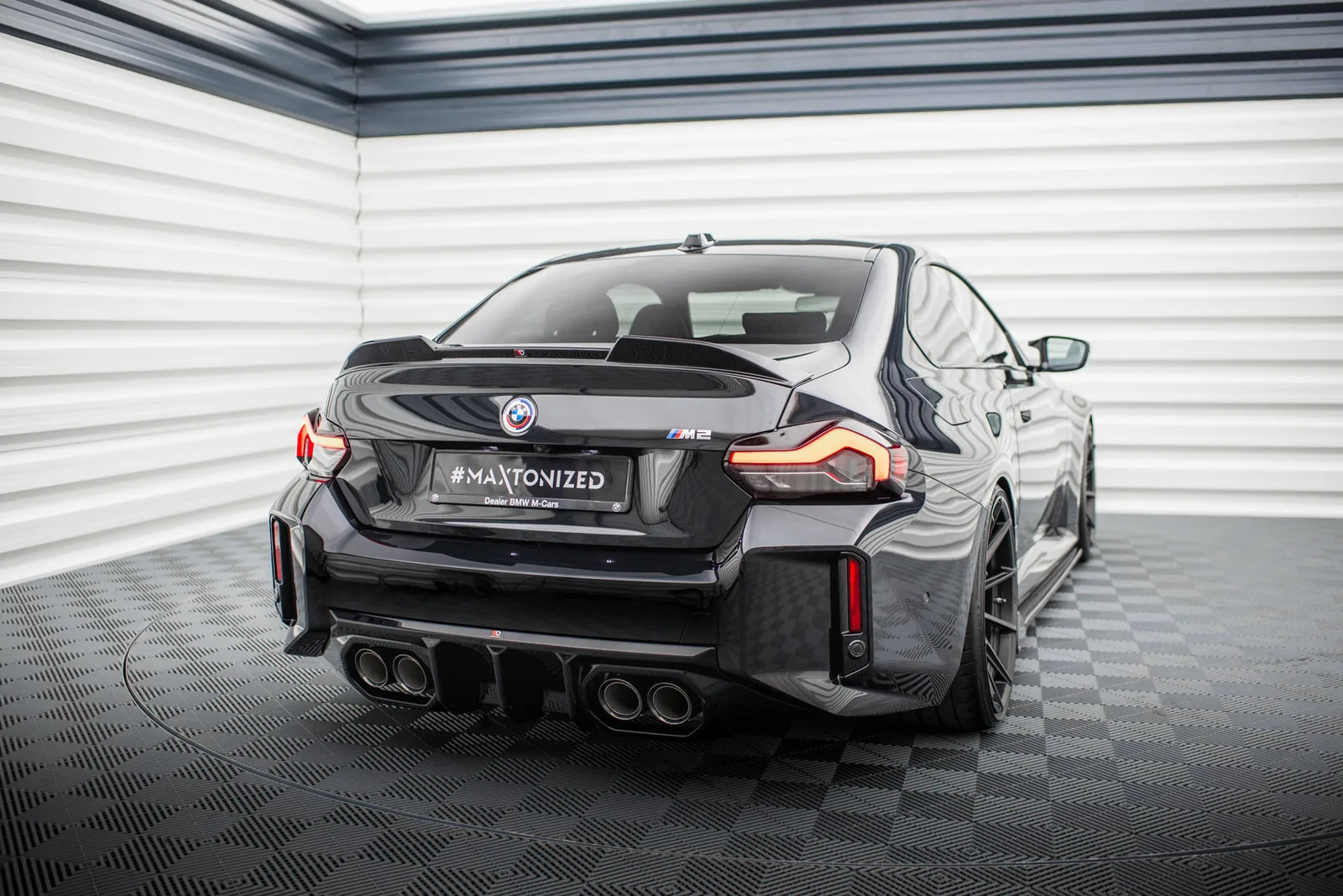 Задня накладка V.2 Maxton BMW M2 G87 - фото My Tuning Lab