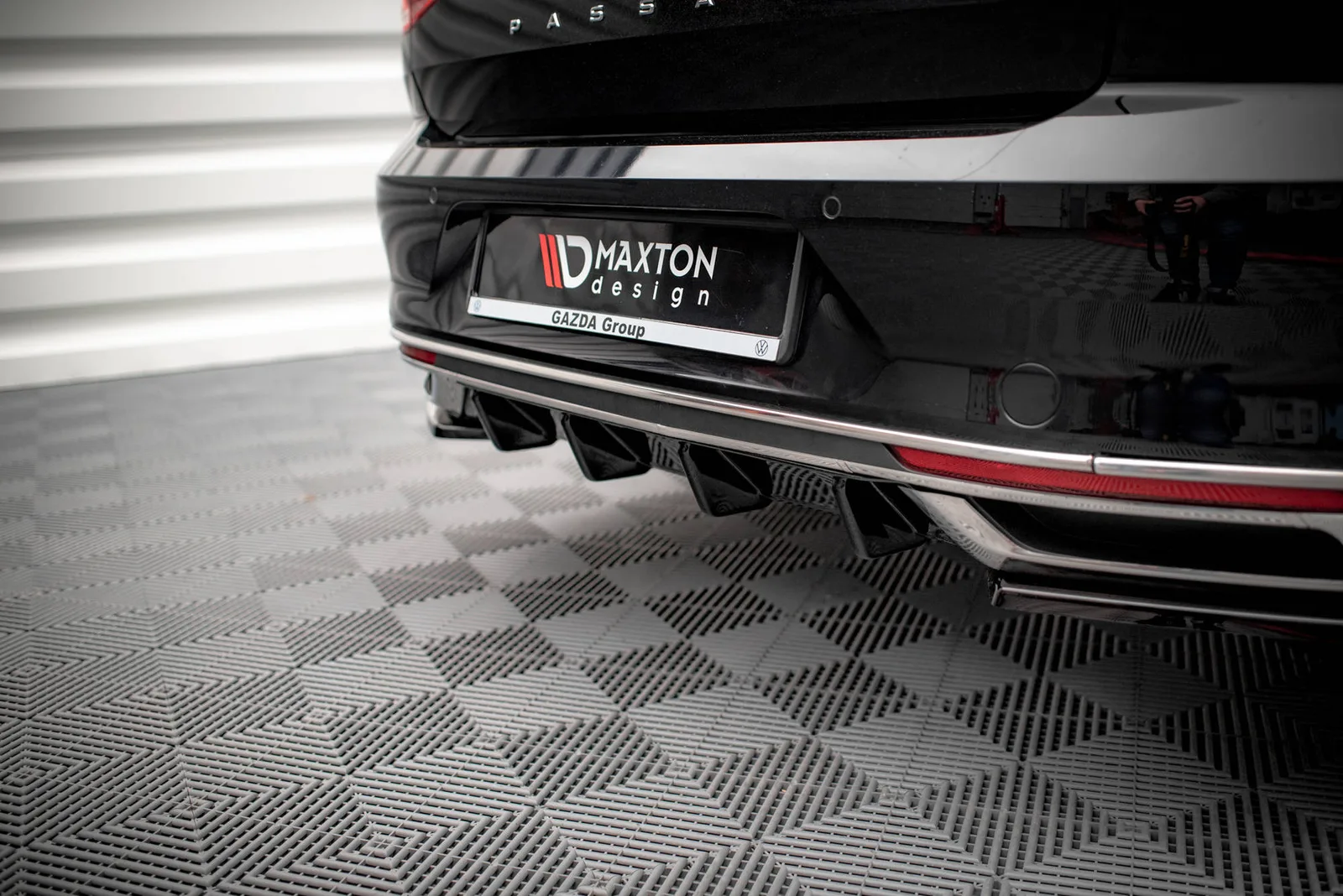 Задня накладка Maxton Volkswagen Passat B8 Facelift - фото My Tuning Lab