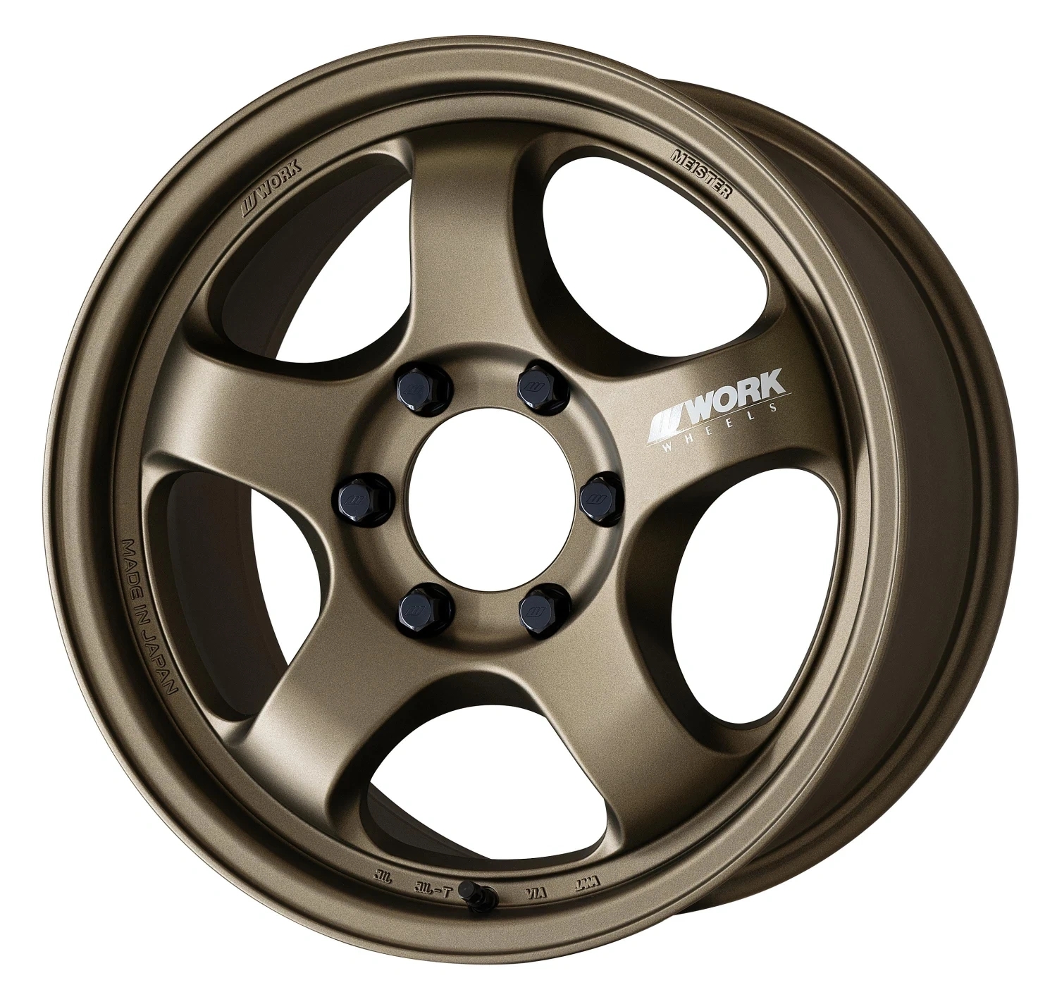 Легкосплавний диск 16" Work Wheels Meister S1-1P SUV 16x8 BLANK Matte бронза (AHG) - фото My Tuning Lab