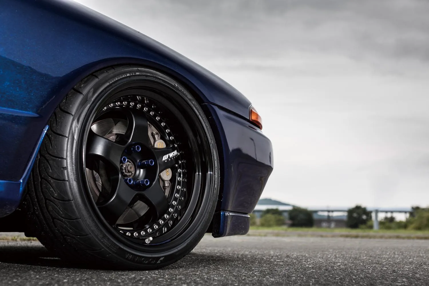 Легкосплавний диск 17" Work Wheels Meister S1-3P 17x9,5 BLANK срібний (SIL) - фото My Tuning Lab