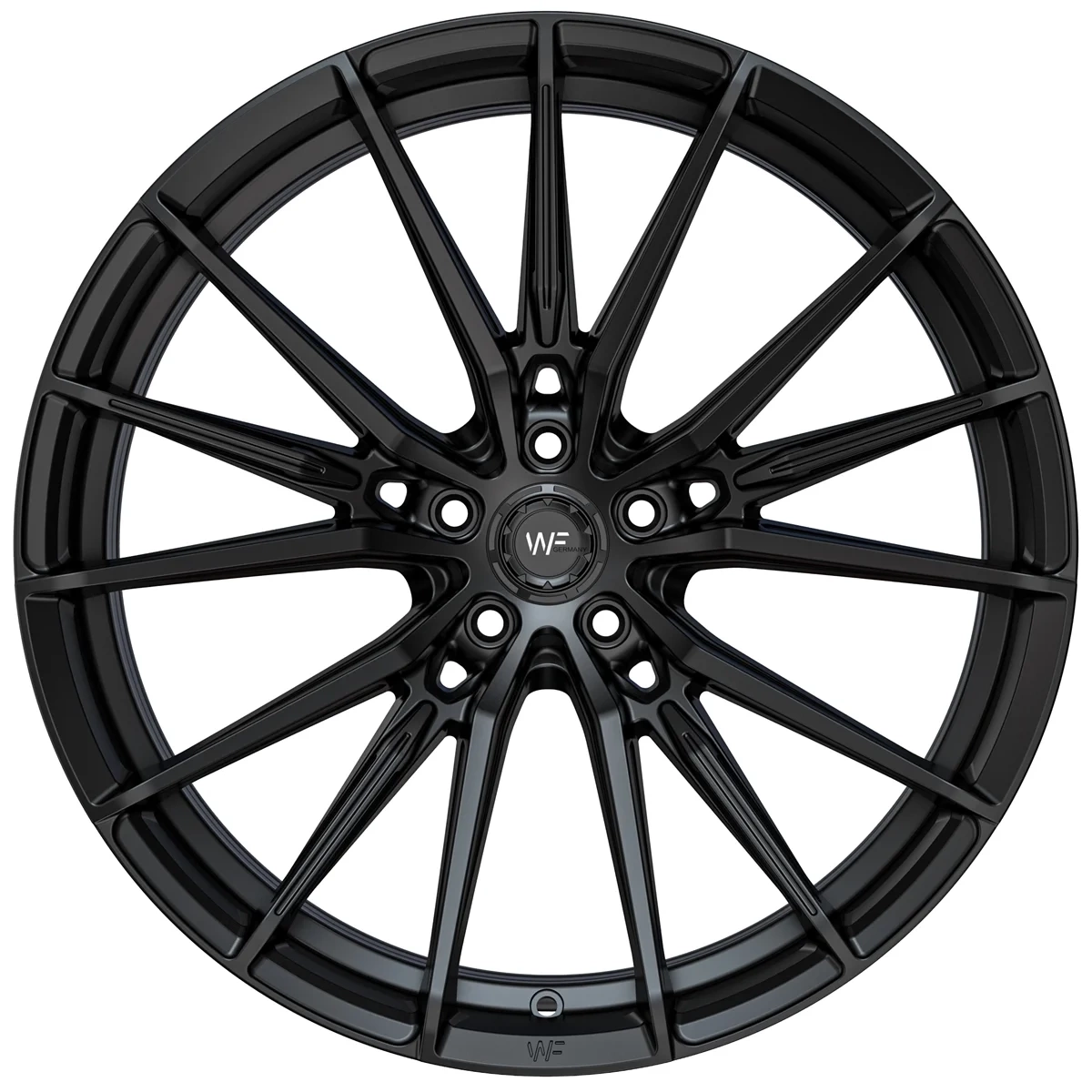 Легкосплавний диск 20" Wheelforce CF.4-FFR 20x10,5 ET14 5x112 глибокий чорний - фото My Tuning Lab