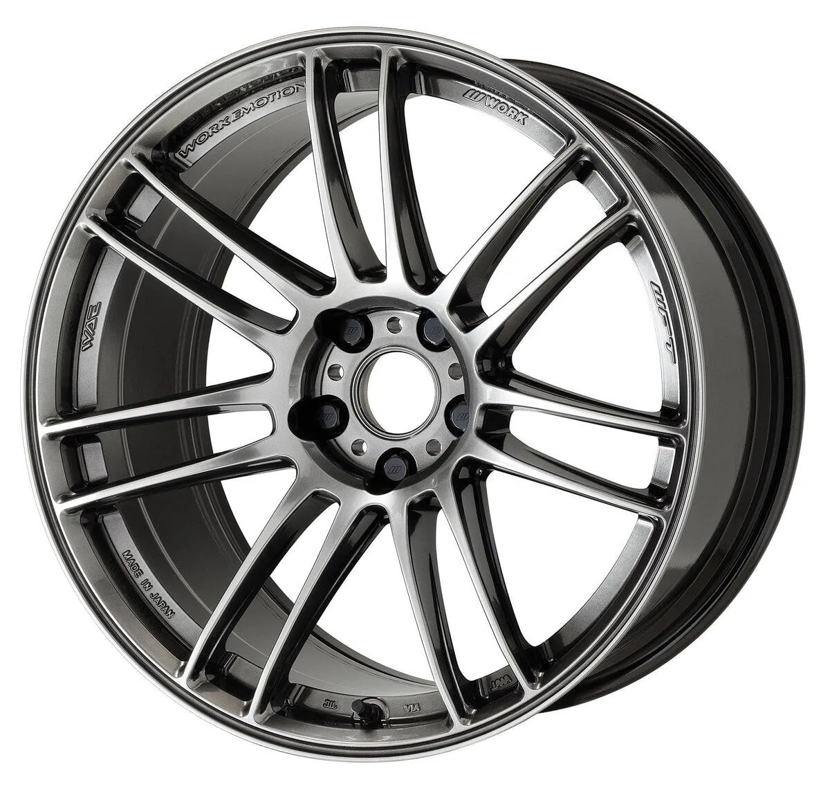 Легкосплавний диск 18" Work Wheels EMOTION ZR7 18x9,5 ET12 Glow графіт (GGM) - фото My Tuning Lab