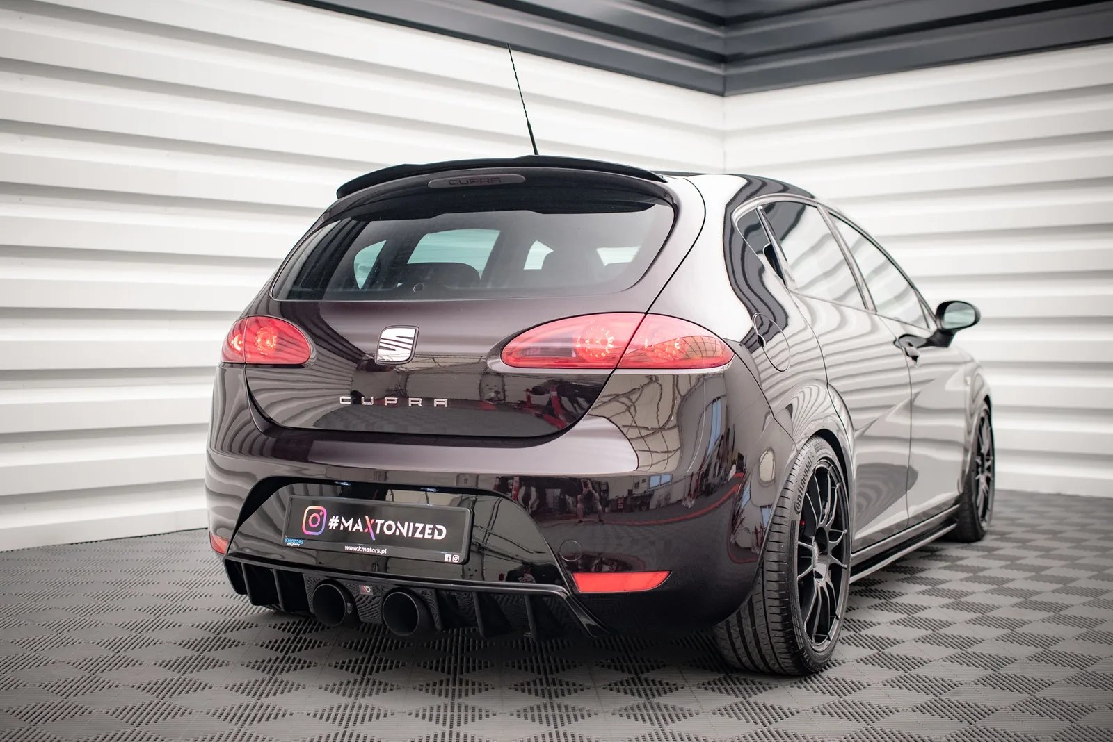 Задня накладка Maxton Seat Leon Cupra/ FR Mk2 - фото My Tuning Lab
