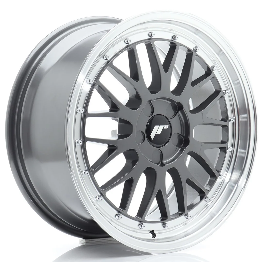 Легкосплавний диск 18" Japan Racing JR23 18x8,5 ET41 5x120 насичений сірий - фото My Tuning Lab