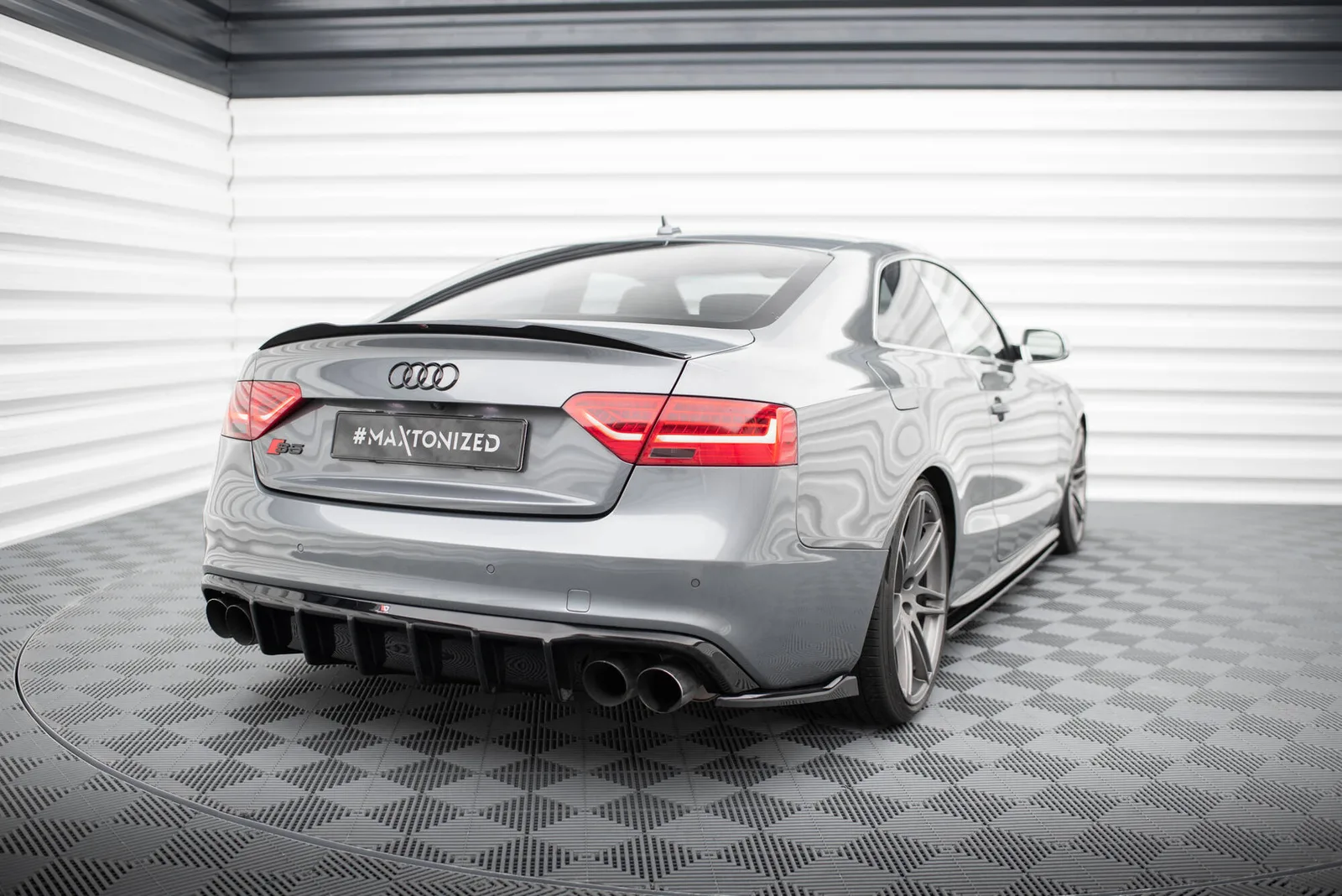 Задня накладка Maxton Audi S5 / A5 S-Line 8T Facelift - фото My Tuning Lab