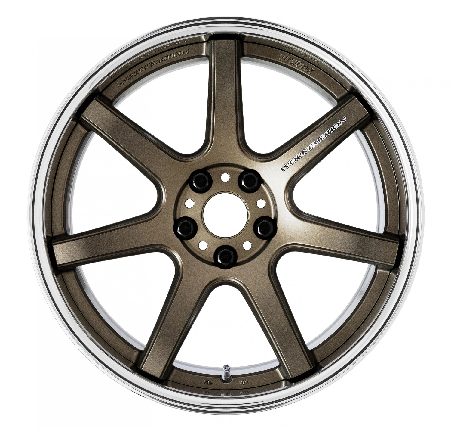 Легкосплавний диск 19" Work Wheels Work Emotion T7R-2P Step Rim 19x10,5 BLANK Matte бронза (AHG) - фото My Tuning Lab