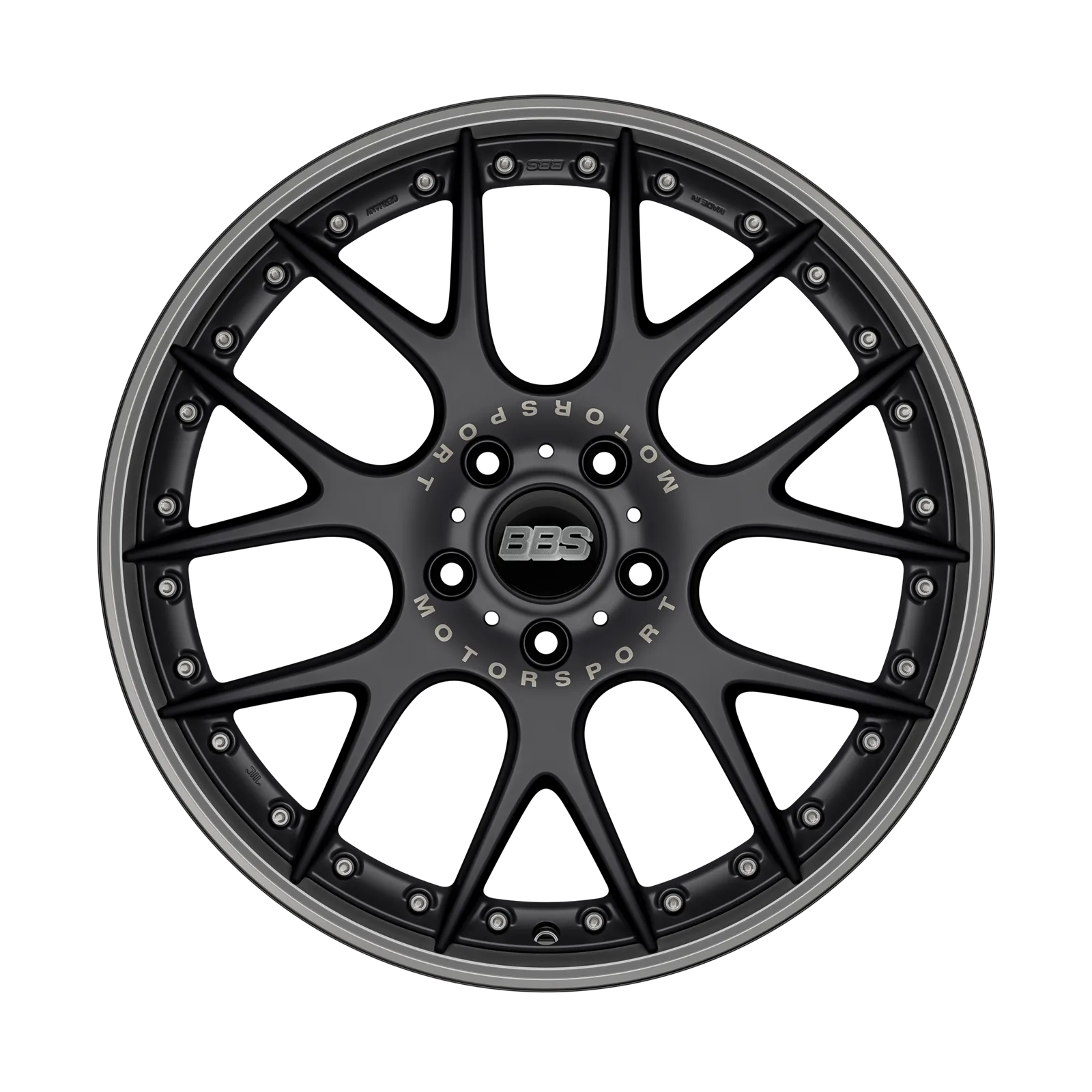 Легкосплавний диск 21" BBS CH-R 2 21x10 ET38 5x120 чорний сатиновий - фото My Tuning Lab