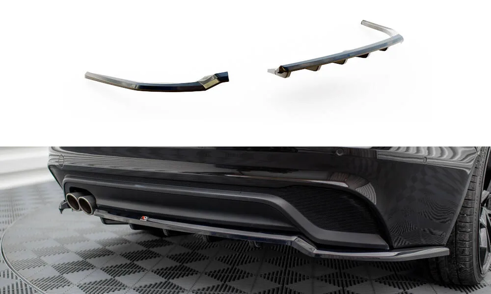 Задній сплітер (Z Dyfuzorem) Maxton Jaguar XE X760 Facelift - фото My Tuning Lab