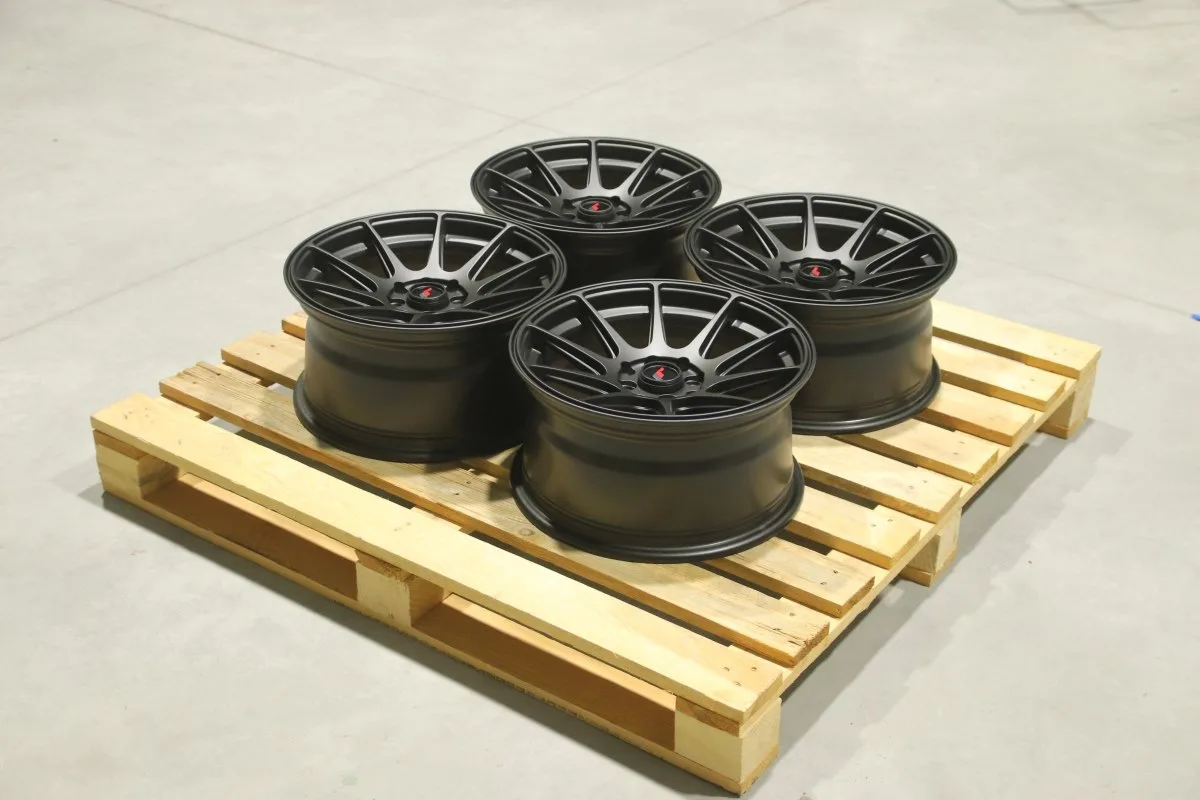 Комплект легкосплавних дисків 16" Japan Racing JR11 16x8 ET25 4x100/114 матовий чорний - фото My Tuning Lab