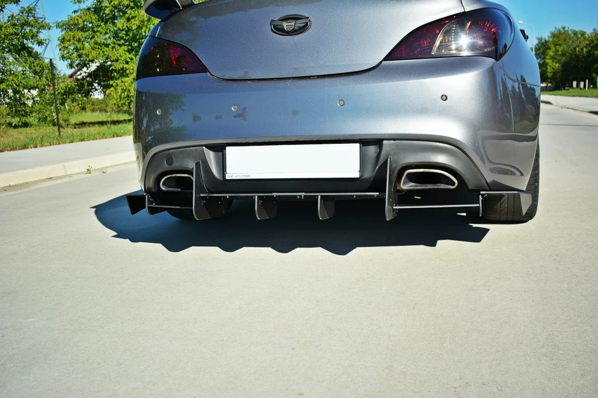 Задній дифузор Maxton Hyundai Genesis Coupe MK1 - фото My Tuning Lab