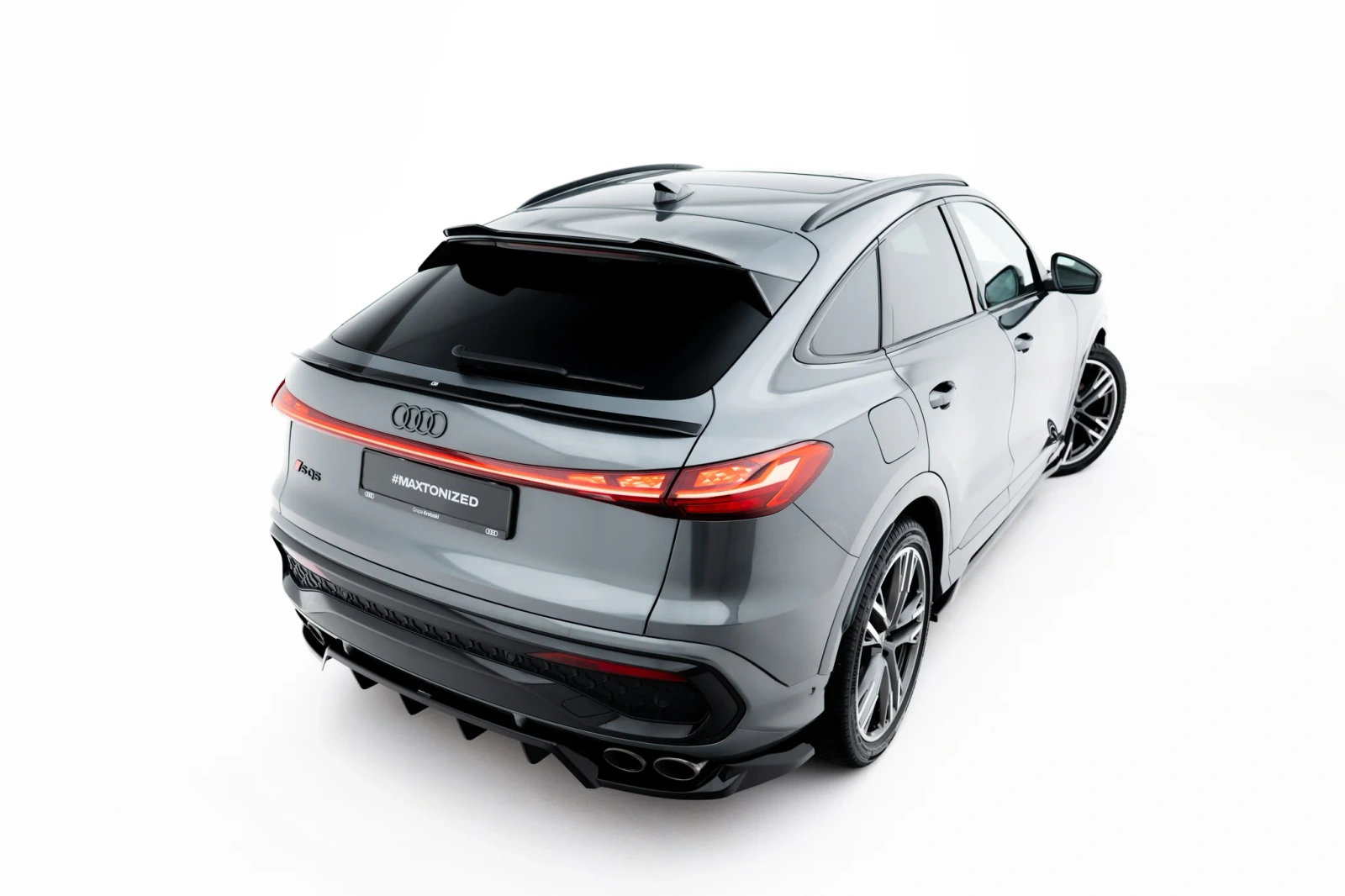 Górny Спойлер Maxton Audi SQ5 / Q5 S-Line Sportback Mk3 - фото My Tuning Lab