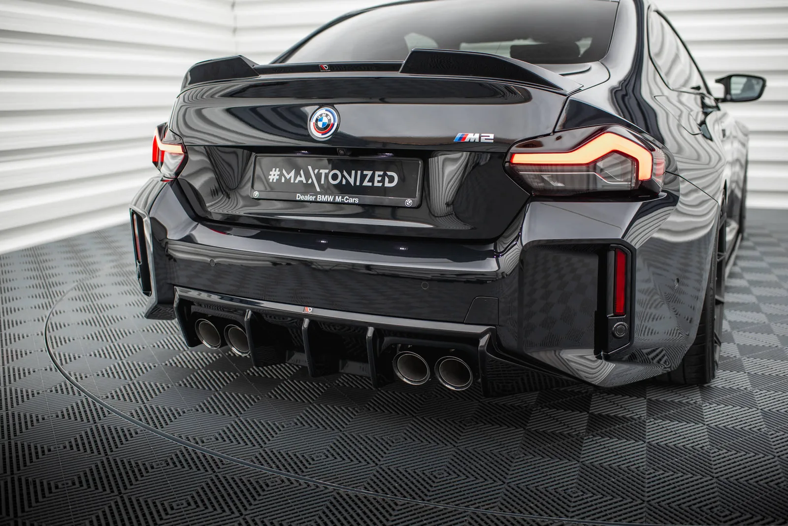 Задня накладка V.1 Maxton BMW M2 G87 - фото My Tuning Lab