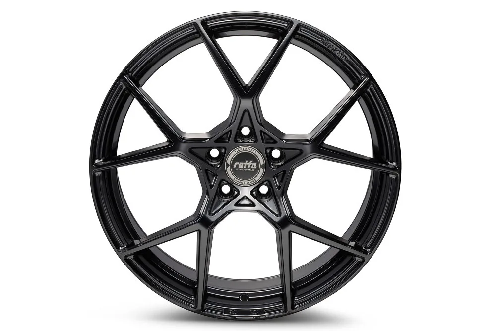 Легкосплавний диск 19" Raffa RF-03 19x8,5 ET45 5x112 Glossy-чорний - фото My Tuning Lab