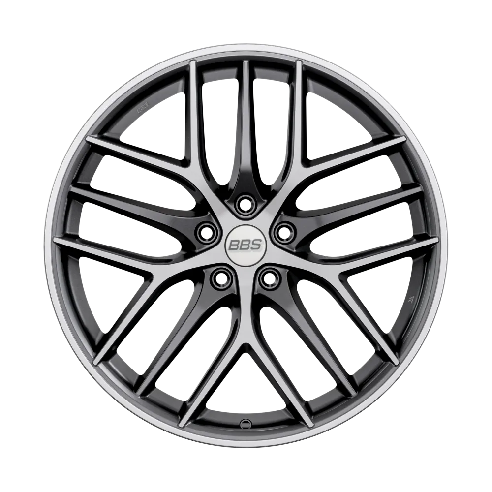 Легкосплавний диск 20" BBS CC-R 20x10,5 ET35 5x120 сатиновий графіт алмазне фрезерування - фото My Tuning Lab