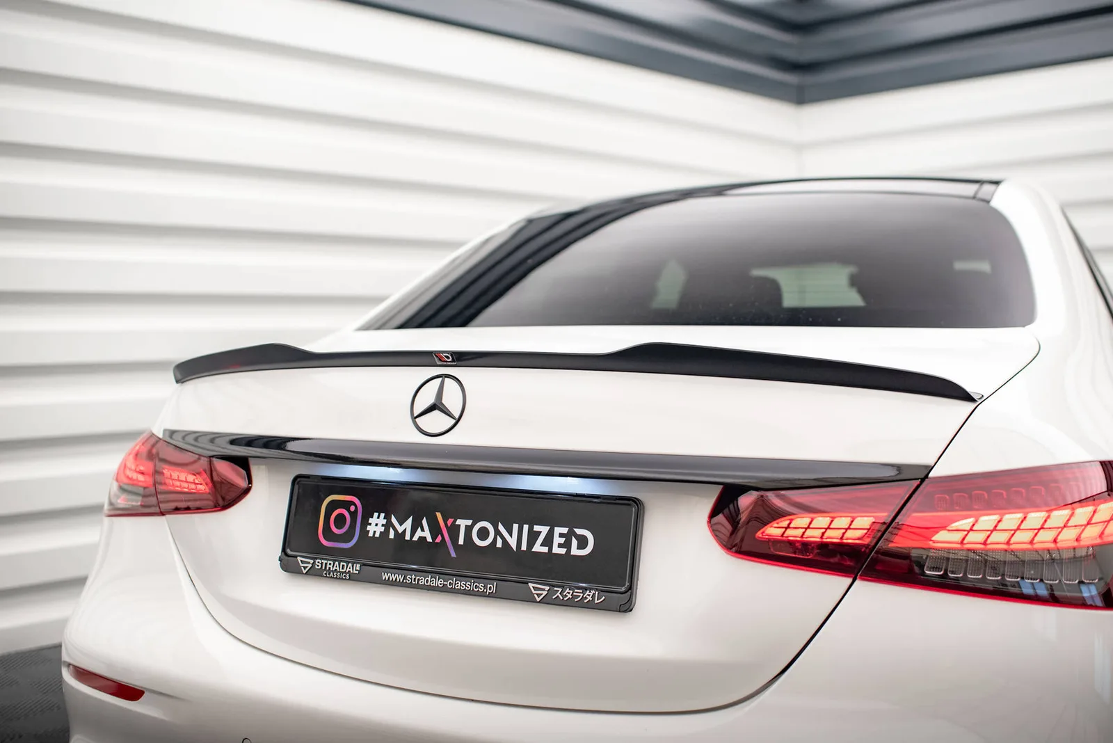 Спойлер Maxton Mercedes-Benz E Sedan AMG-Line W213 Facelift - фото My Tuning Lab