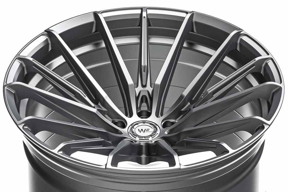 Легкосплавний диск 20" Wheelforce CF.4-FFR 20x11 ET32 5x120 Gloss Steel - фото My Tuning Lab