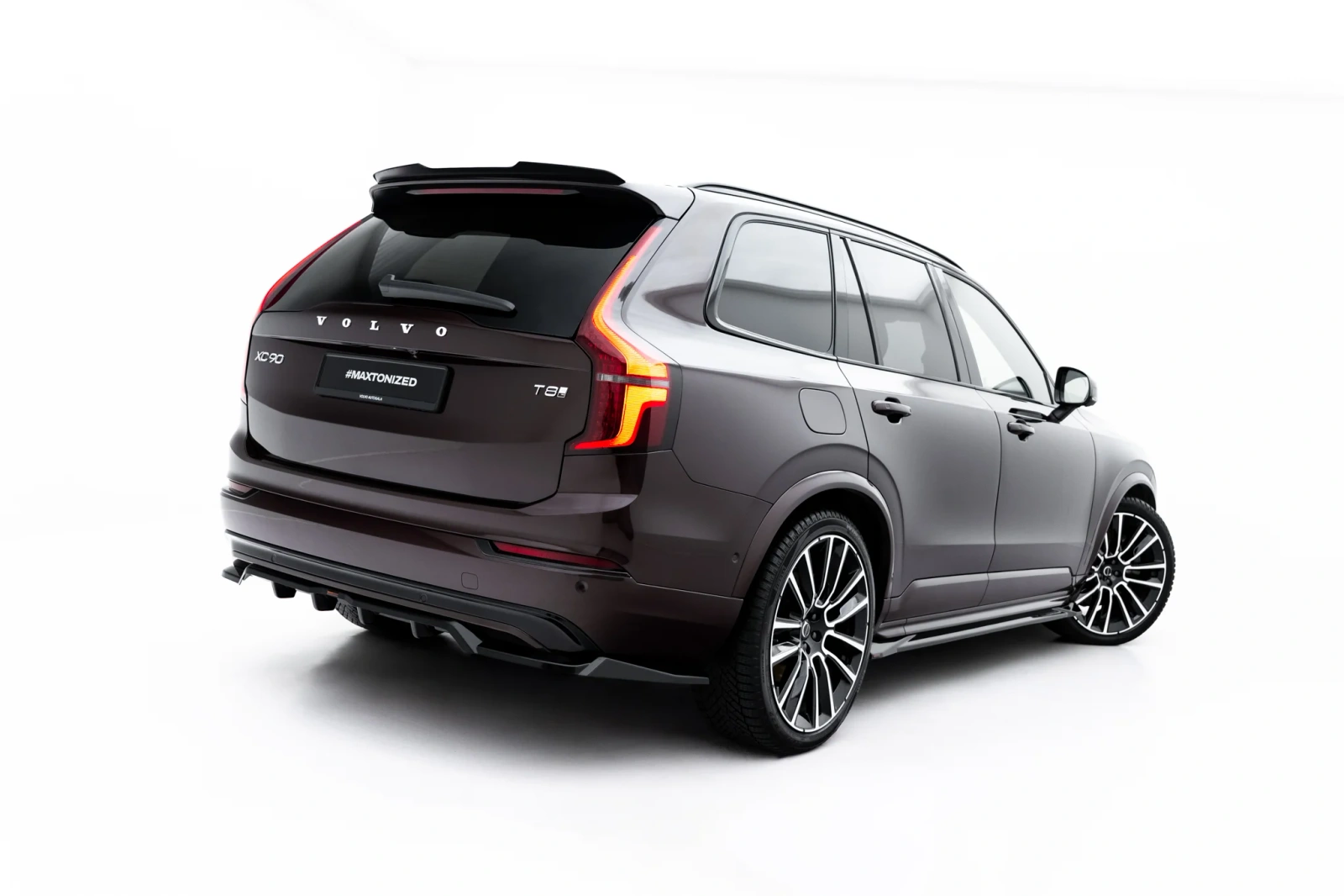 Задній сплітер (Z Dyfuzorem) Maxton Volvo XC90 Mk2 Facelift 2 - фото My Tuning Lab