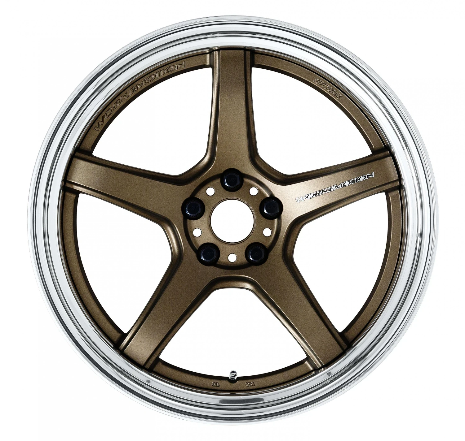 Легкосплавний диск 19" Work Wheels Work Emotion T5R-2P Step Rim 19x9,5 BLANK Matte бронза (AHG) - фото My Tuning Lab