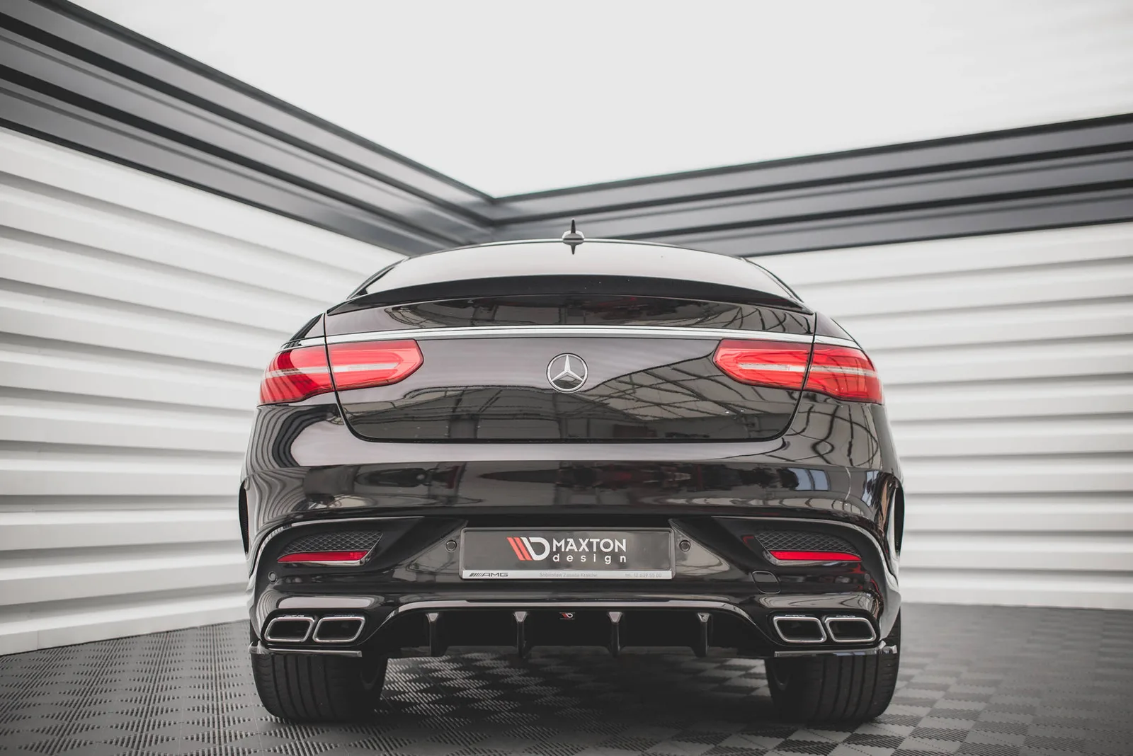 Задня накладка Maxton Mercedes-Benz GLE Coupe 63AMG C292 - фото My Tuning Lab