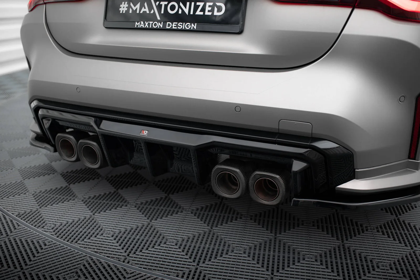 Задня накладка Maxton BMW M3 Sedan / Touring G80 / G81 / M4 G82 / G82 Facelift / G83 / G83 Facelift - фото My Tuning Lab