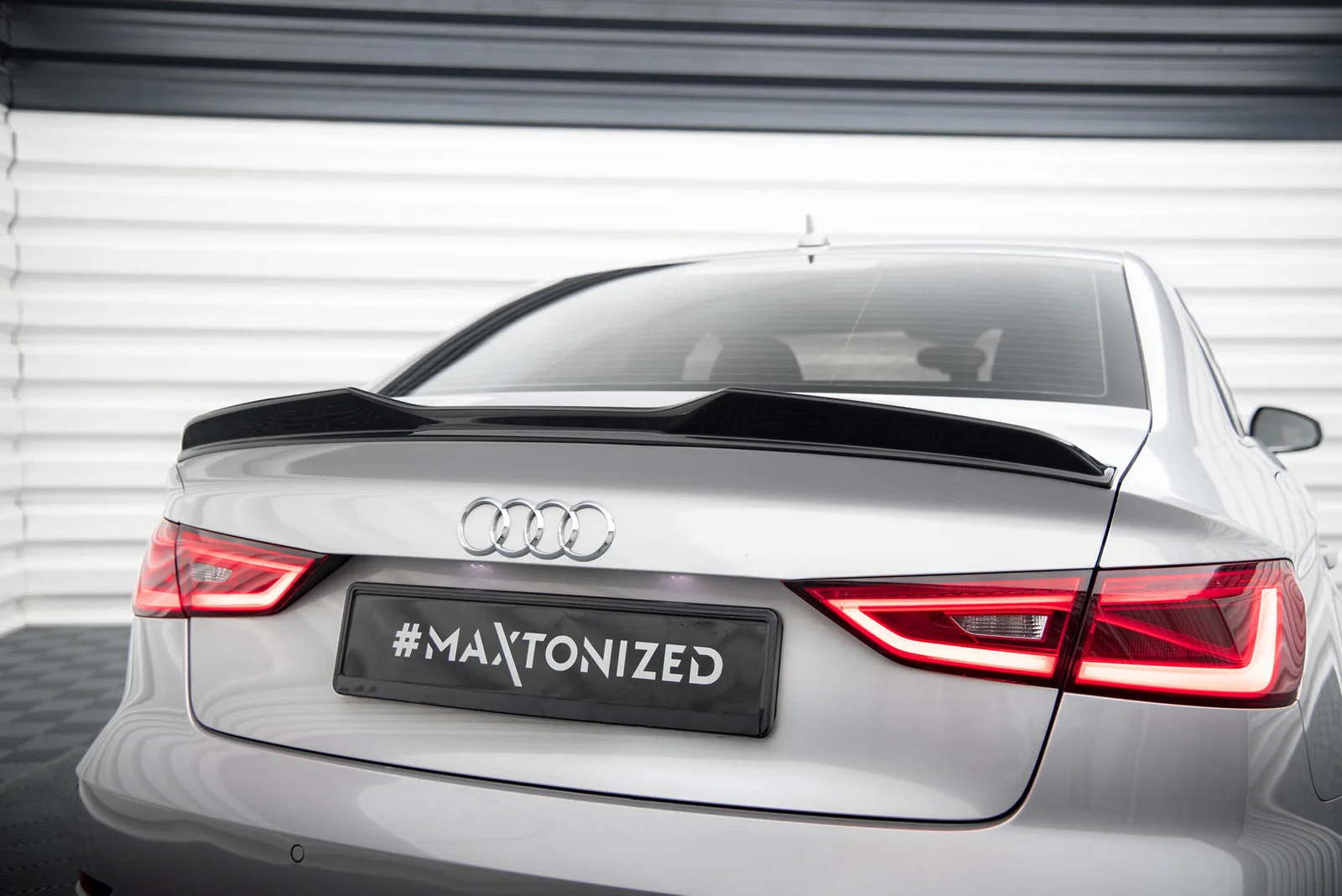 3D спойлер Maxton Audi A3 / A3 S-Line / S3 / RS3 Sedan 8V - фото My Tuning Lab