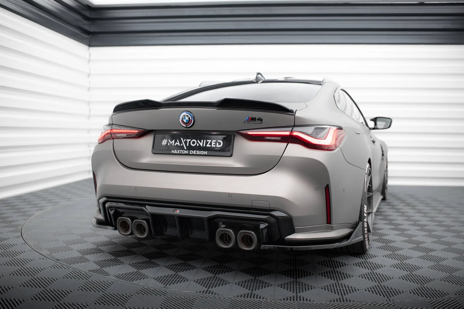 Задня накладка Maxton BMW M3 Sedan / Touring G80 / G81 / M4 G82 / G82 Facelift / G83 / G83 Facelift - фото My Tuning Lab