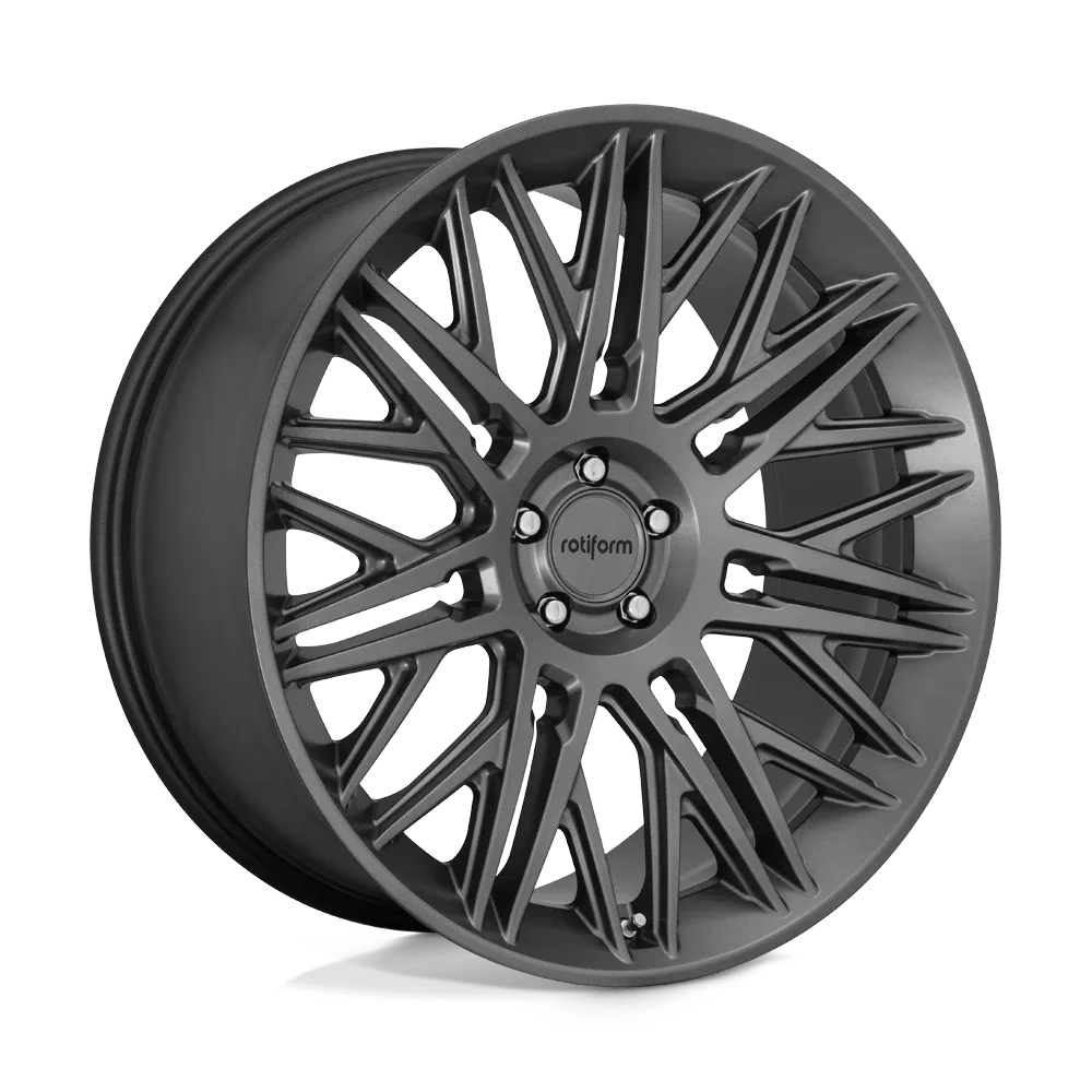 Легкосплавний диск 22" Rotiform Jdr 22x10 ET20 5x112 матовий антрацит - фото My Tuning Lab