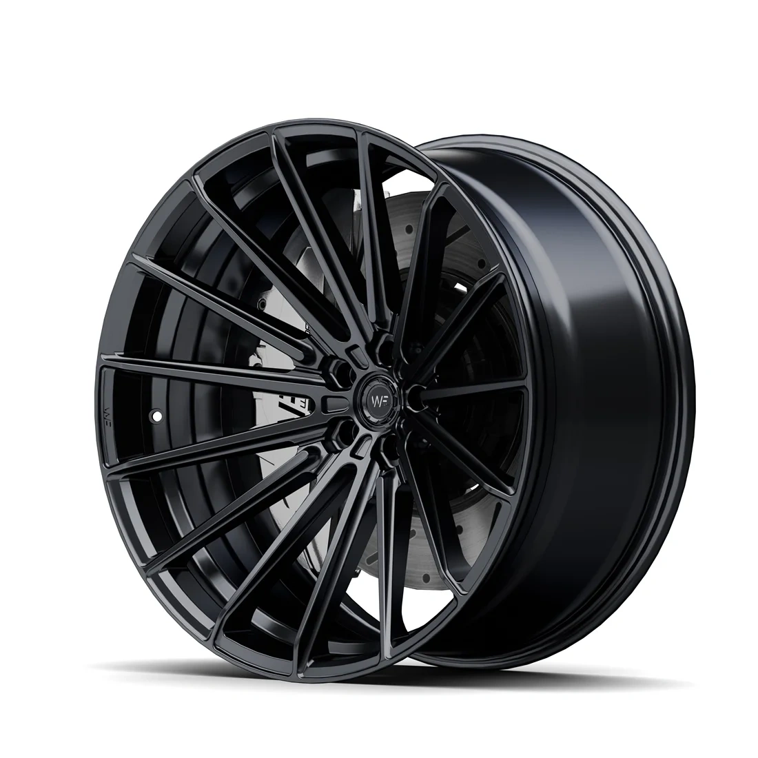 Легкосплавний диск 22" Wheelforce X.RSM-FF 22x11,5 ET30 5x112 глибокий чорний - фото My Tuning Lab