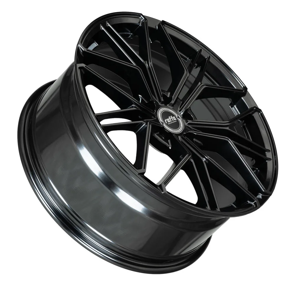 Легкосплавний диск 20" Raffa RF-02 20x9 ET45 5x112 Glossy-чорний - фото My Tuning Lab