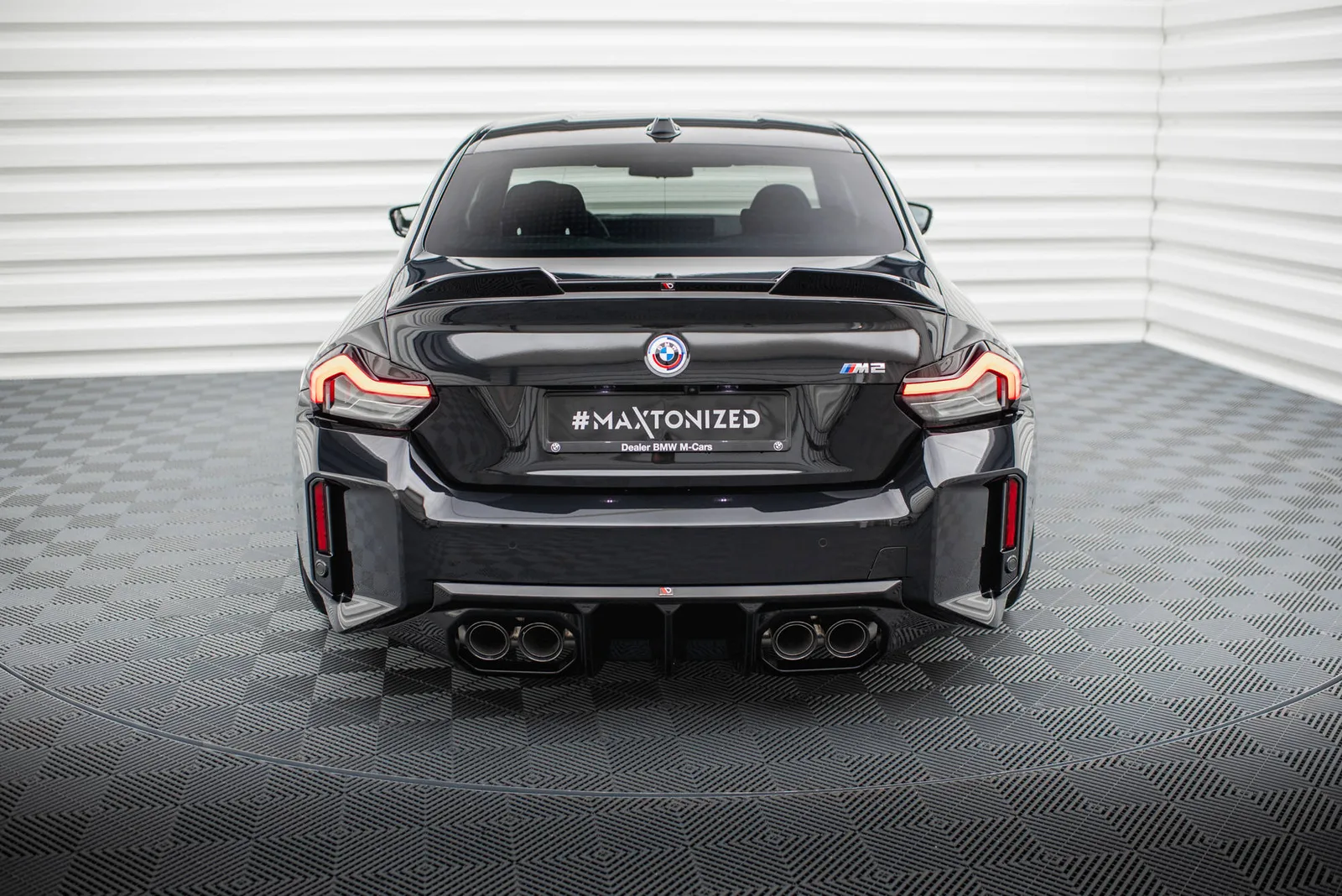 Задня накладка V.2 Maxton BMW M2 G87 - фото My Tuning Lab