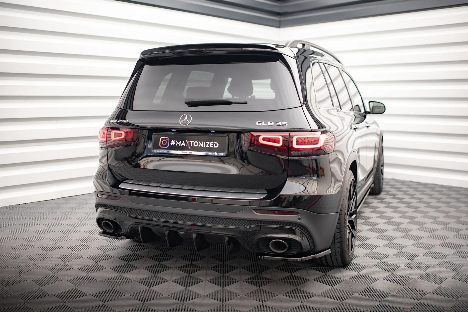 Задня накладка Maxton Mercedes-AMG GLB 35 / AMG-Line X247 - фото My Tuning Lab