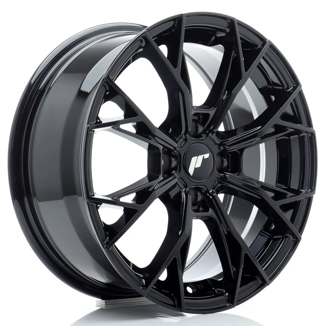 Легкосплавний диск 16" Japan Racing JR49 16x7 ET25 4x108 глянцевий чорний - фото My Tuning Lab