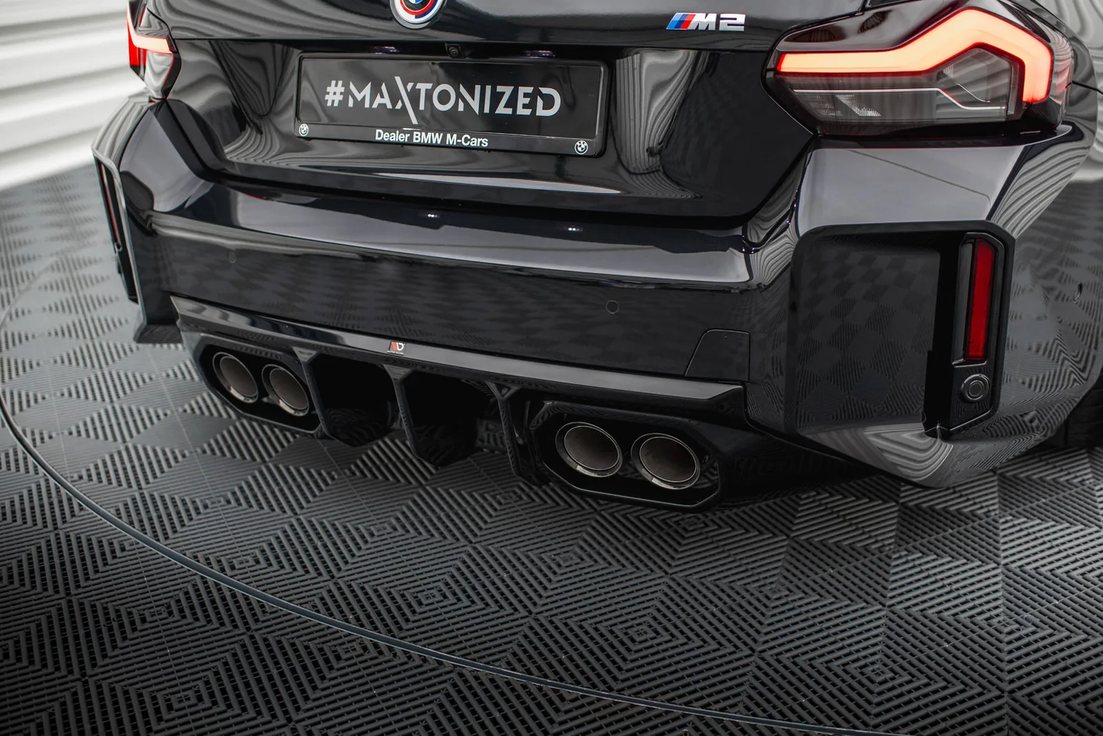 Задня накладка V.2 Maxton BMW M2 G87 - фото My Tuning Lab