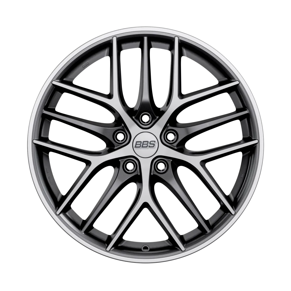 Легкосплавний диск 19" BBS CC-R 19x9,5 ET40 5x120 сатиновий графіт алмазне фрезерування - фото My Tuning Lab