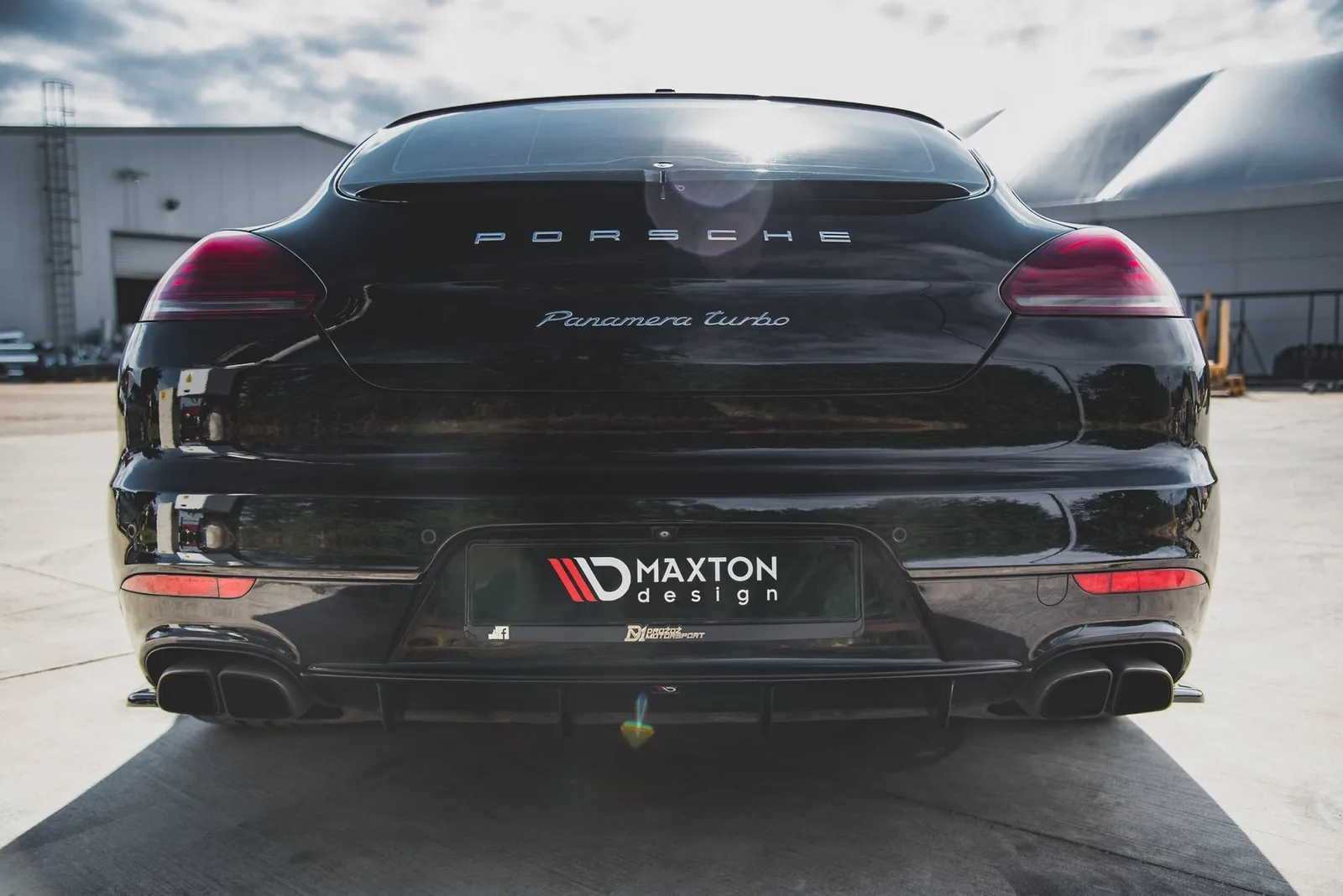 Задня накладка Maxton Porsche Panamera Turbo 970 Facelift - фото My Tuning Lab