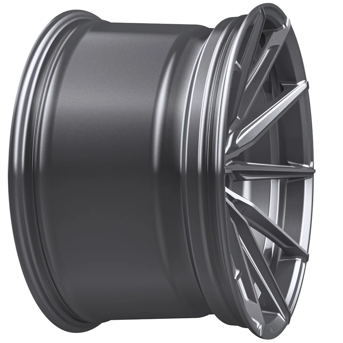 Легкосплавний диск 20" Wheelforce CF.3-FFR 20x10,5 ET15 5x112 Gloss Steel - фото My Tuning Lab