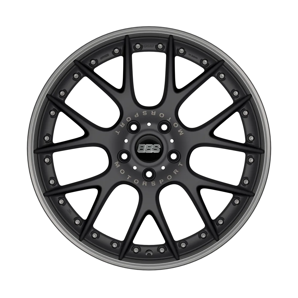 Легкосплавний диск 22" BBS CH-R 2 22x10,5 ET50 5x130 чорний сатиновий - фото My Tuning Lab