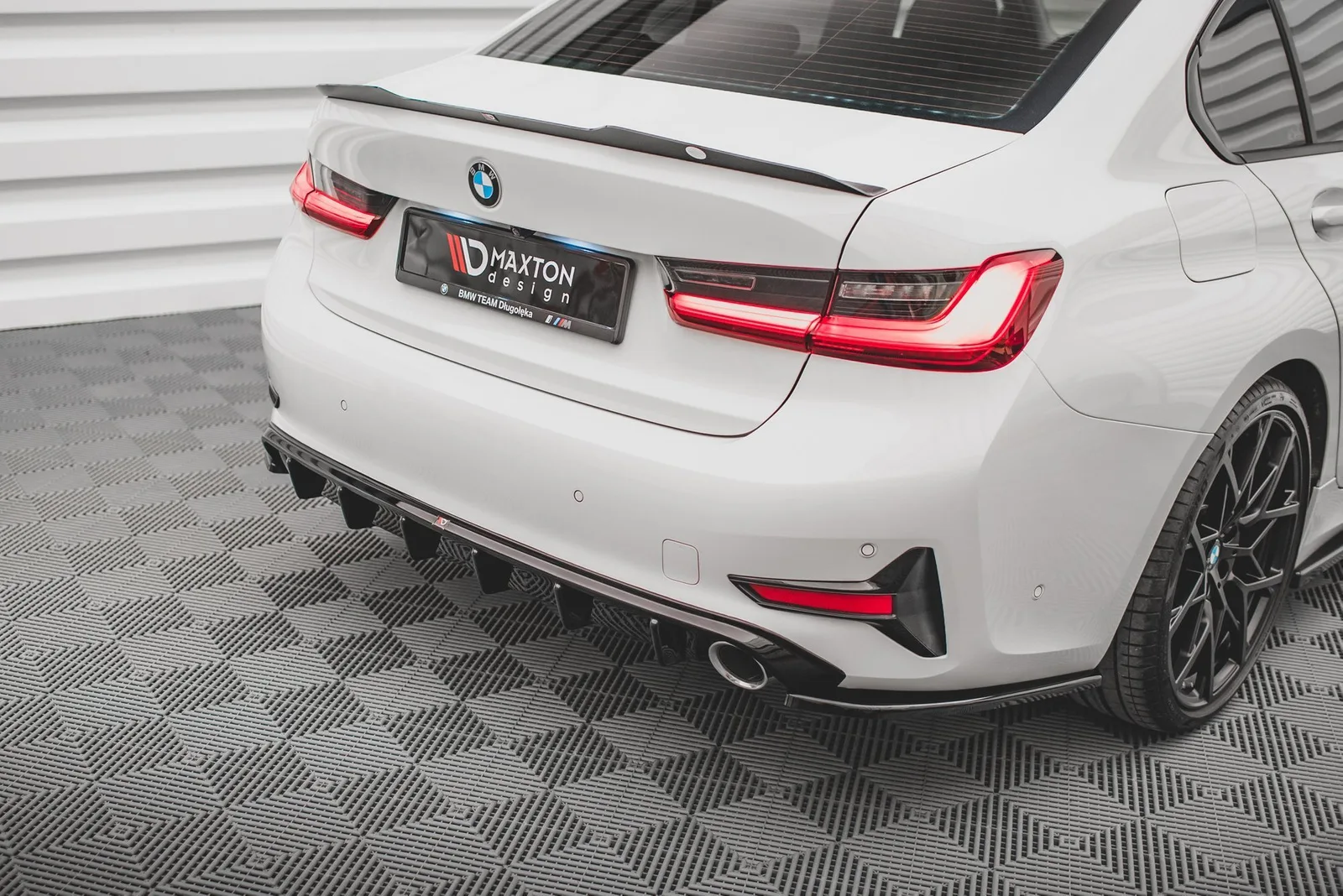 Задня накладка Maxton BMW 3 Sedan G20 - фото My Tuning Lab