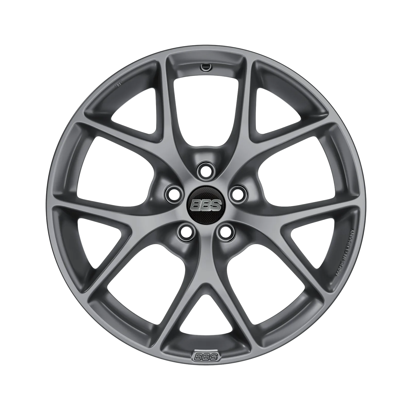Легкосплавний диск 17" BBS SR 17x7,5 ET35 5x120 Himalaya Grey сатиновий - фото My Tuning Lab
