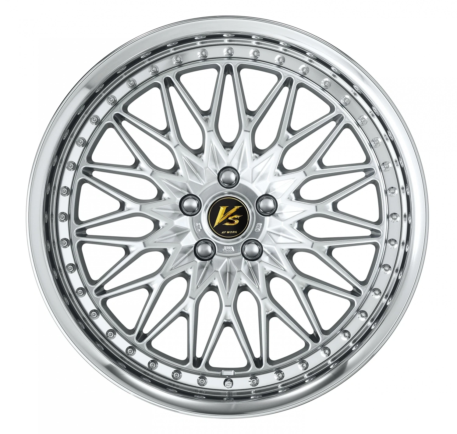 Легкосплавний диск 19" Work Wheels VS XV 19x12 BLANK Silky Rich срібний (SRS) - фото My Tuning Lab