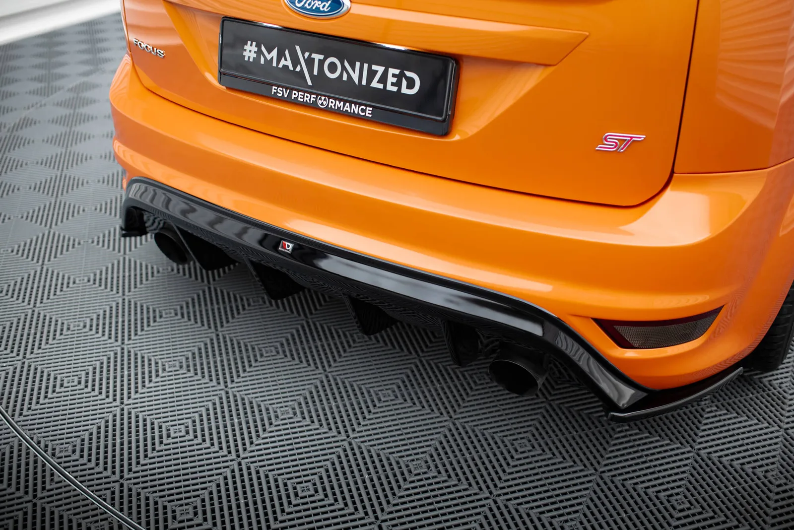 Задня накладка Maxton Ford Focus ST MK2 FL - фото My Tuning Lab