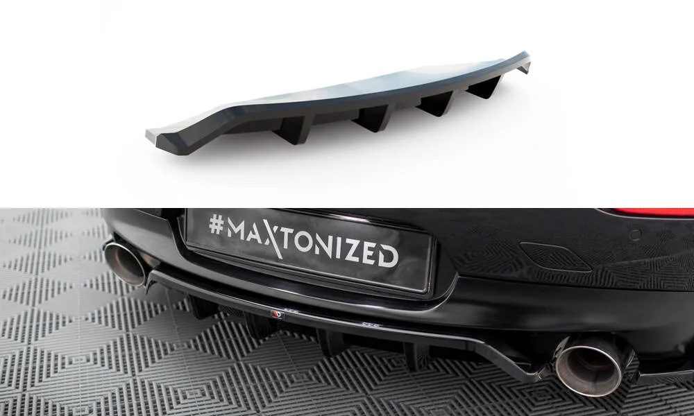 Задній центральний сплітер з дифузором Maxton BMW Z4 M-пакет E89 Facelift - фото My Tuning Lab