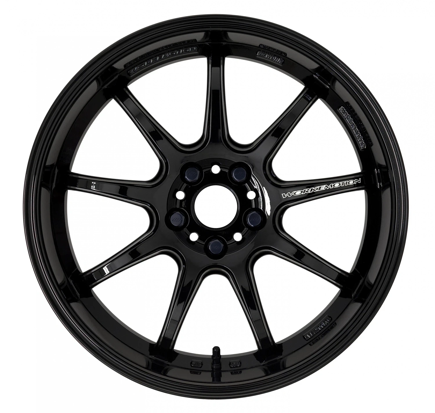 Легкосплавний диск 18" Work Wheels Work Emotion D9R 18x9,5 BLANK чорний (BLK) - фото My Tuning Lab